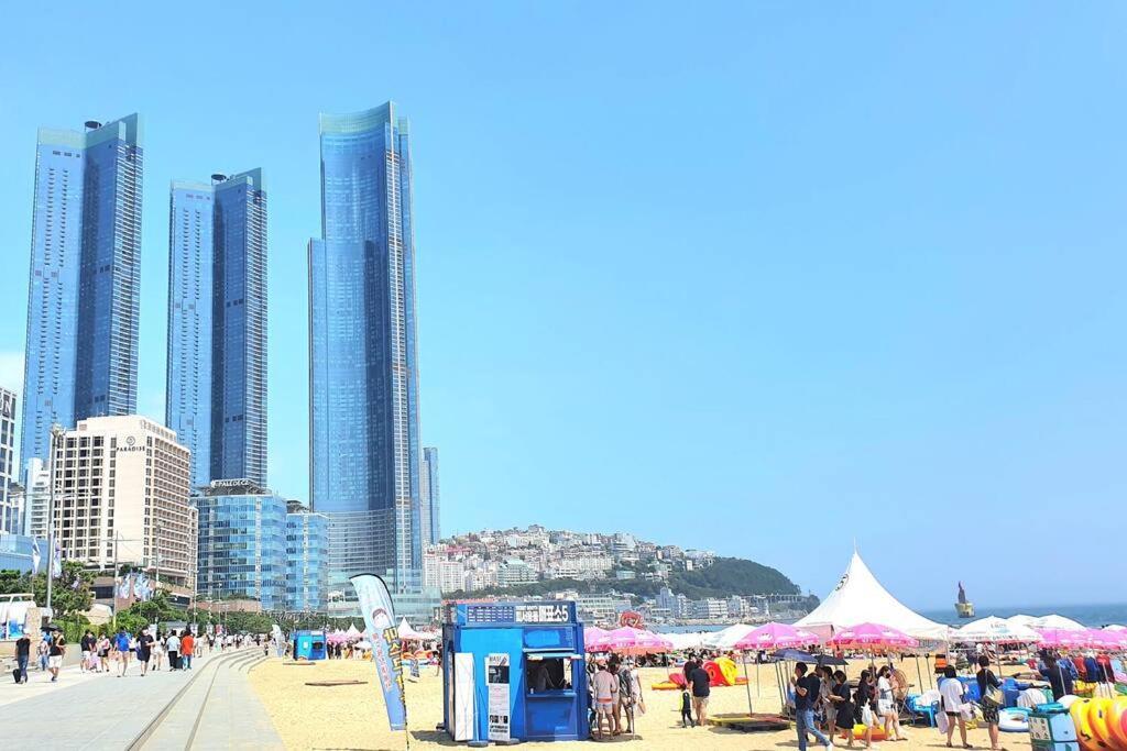 Haeundai Beach 1 Cho Daire Busan Dış mekan fotoğraf