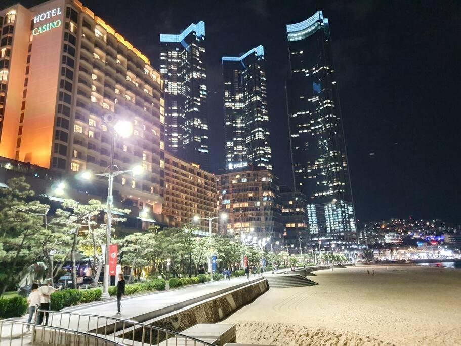 Haeundai Beach 1 Cho Daire Busan Dış mekan fotoğraf